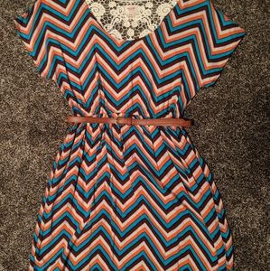 Belted Dress with Pockets